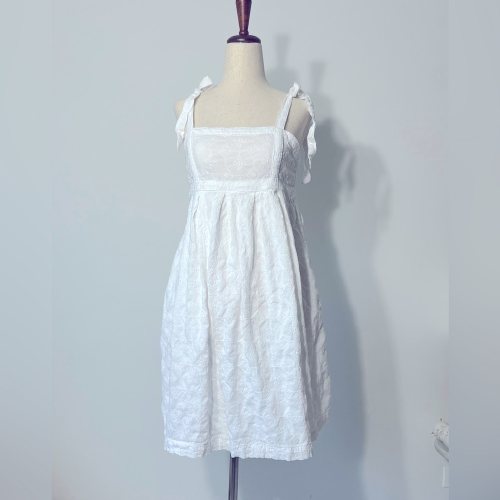 White Eyelet Dress | Size S | Old Navy